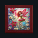 Christmas Fairy Collection - Red Hair Gift Box<br><div class="desc">A Collection of Christmas Fairies in a variety of hair and skin colors.</div>