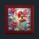 Christmas Fairy Collection - Red Hair Gift Box<br><div class="desc">A Collection of Christmas Fairies in a variety of hair and skin colors.</div>
