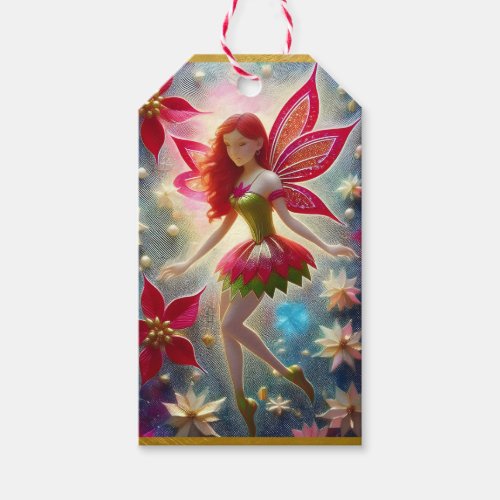 Christmas Fairy Collection _ Red Hair Gift Tags