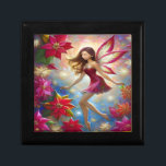 Christmas Fairy Collection - Reddish Brown Hair Gift Box<br><div class="desc">A Collection of Christmas Fairies in a variety of hair and skin colors.</div>