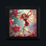 Christmas Fairy Collection - Rose Red Hair Gift Box<br><div class="desc">A Collection of Christmas Fairies in a variety of hair and skin colors.</div>