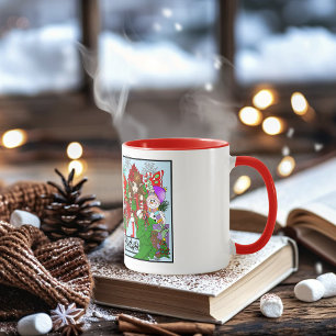 Christmas Fairy Green Toys Festive Mug