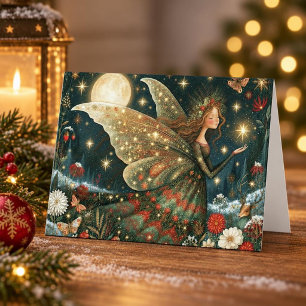 Christmas Fairy Holiday Card