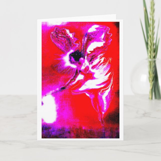 Christmas Fairy Holiday Card (Front)