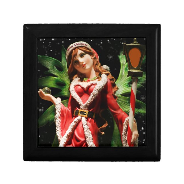 Christmas Fairy Jewelry Box (Front)