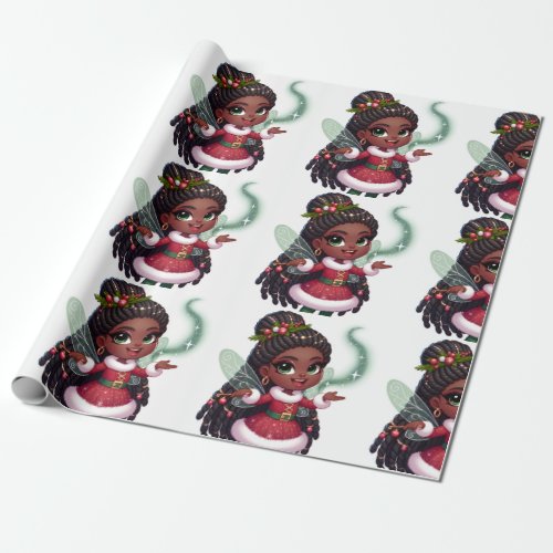 Christmas Fairy Magic_ Christmas Wrapping Paper