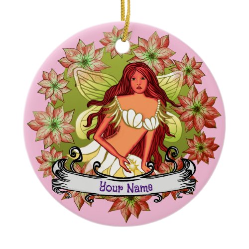 Christmas  fairy ornament