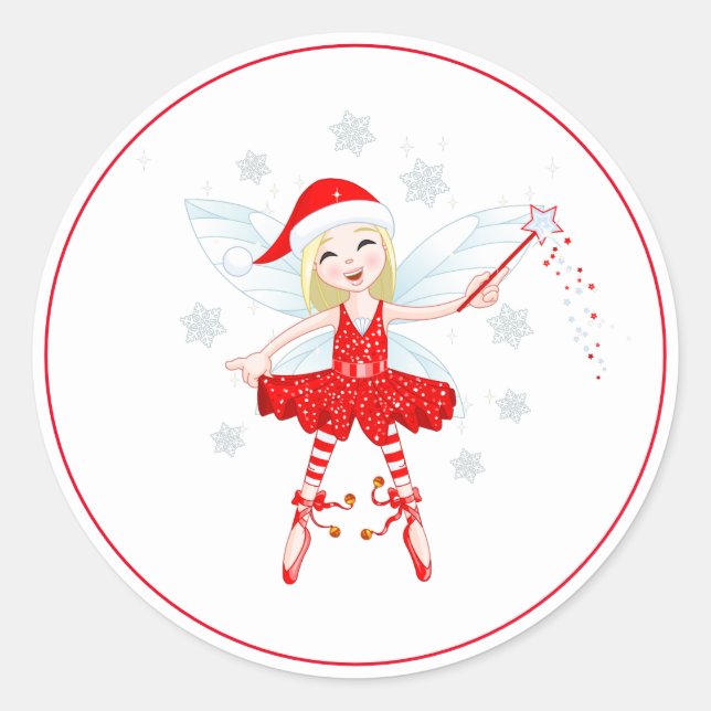 Christmas Fairy Stickers (Front)