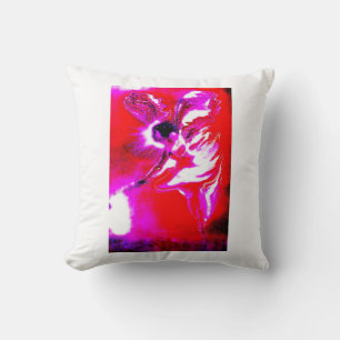 Christmas fairy throw pillow