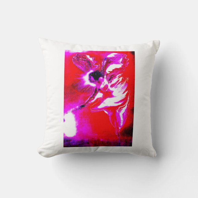 Christmas fairy throw pillow (Front)