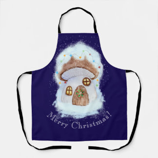 Christmas Fairytale House Apron
