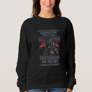 Christmas Falls Out Of Livestock Karin Family Fox Sweatshirt