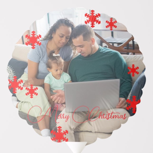 Christmas Family Balloon (Front)