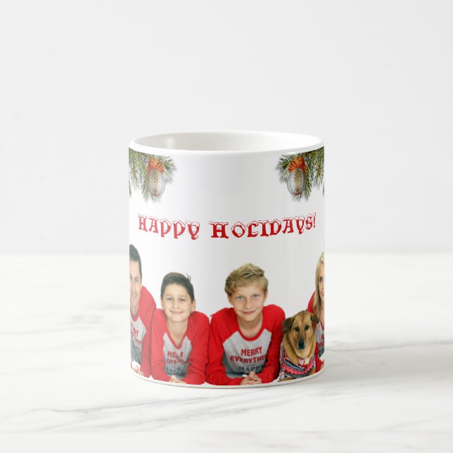 Christmas Family  Coffee Mug (Center)