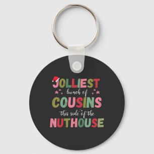 Christmas Family Cousin Reunion Matching  Keychain