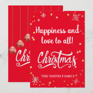 Christmas family, Holiday Card