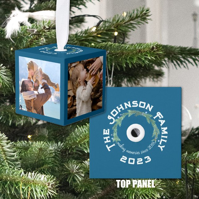 Christmas Family Keepsake Ornament (Family Keepsake Christmas Ornament.  Buy one every year to preserve a lifetime of memories.)