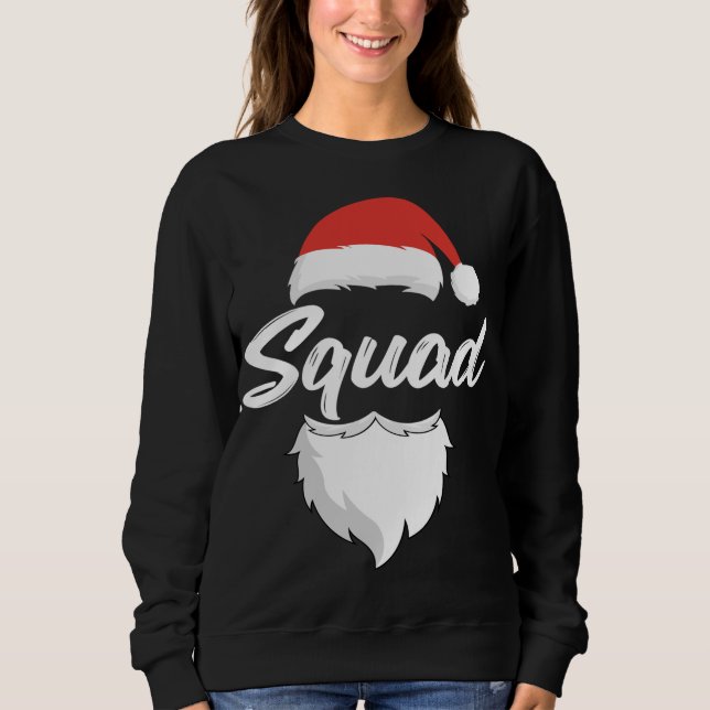 Christmas Family Matching Pajamas Pjs Team Gifts S Sweatshirt (Front)