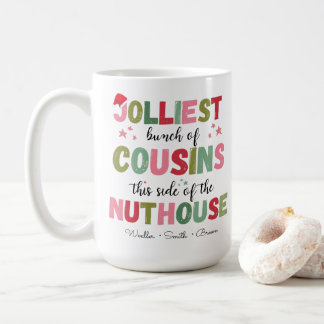 Christmas Family Name Cousin Reunion Matching  Coffee Mug