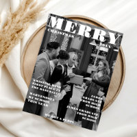 Christmas Family Newspaper + Year In Review Photo