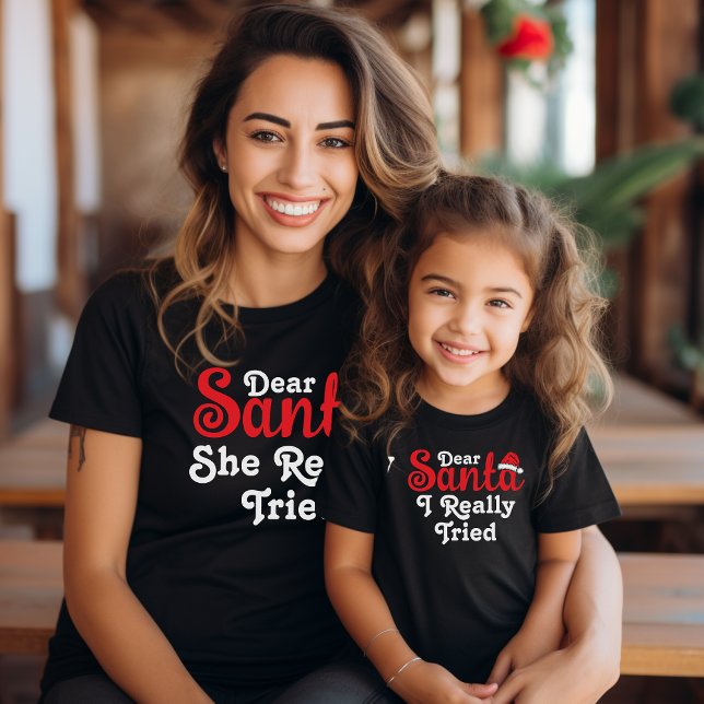 Christmas Family Personalized Funny Dear Santa Kid T-Shirt (Creator Uploaded)