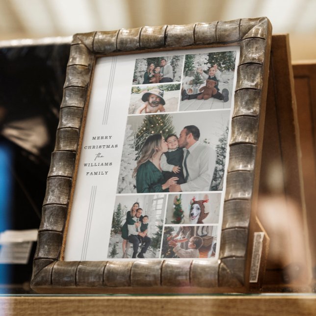 Christmas Family Photo Poster And Print (Creator Uploaded)