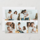 Christmas Family Photoshoot Collage Happy Holidays