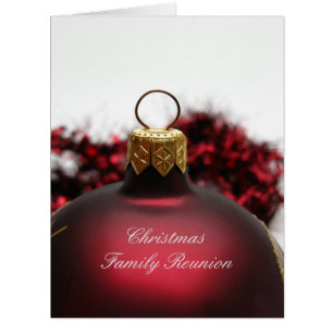 Christmas Family Reunion Cards