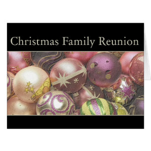Christmas Family Reunion Cards