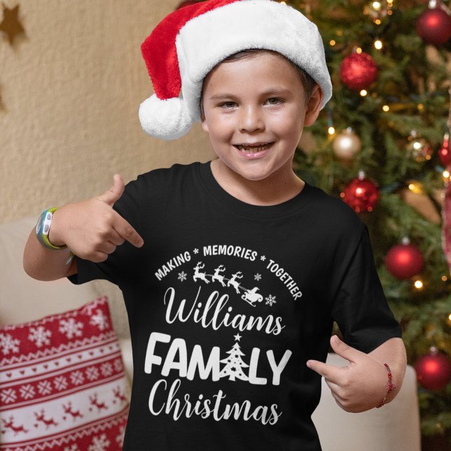 Christmas Family Reunion with Name T-Shirt (Creator Uploaded)