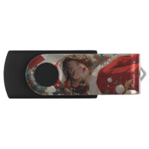 Christmas Fantasy : Holiday Romance Swivel USB