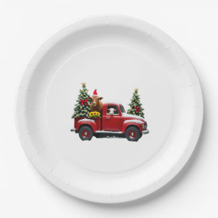 Christmas Farm (2) Paper Plates