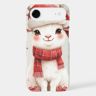 Christmas Farm Animal Cute Goat iPhone 17 Air Case
