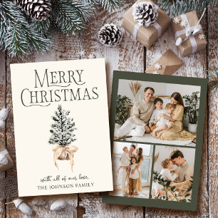 Christmas Farmhouse Photo Holiday Card