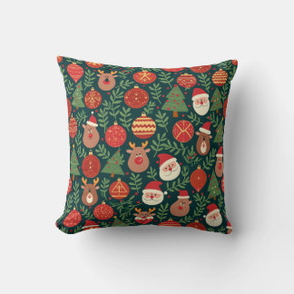 Christmas Fashion Patterned Cushion