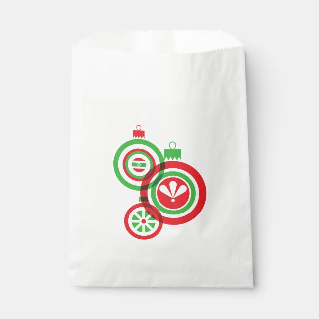 Christmas Favor Bag (Front)