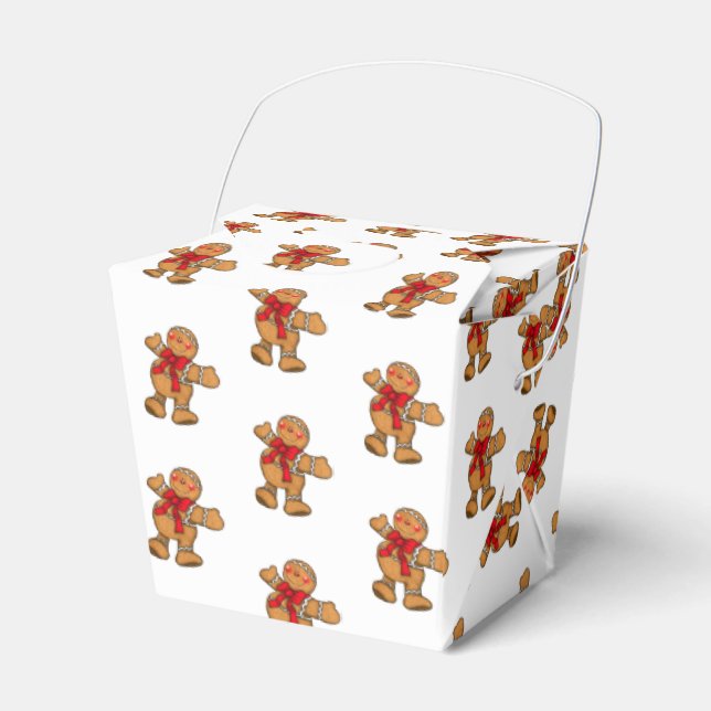Christmas Favor Box (Front Side)