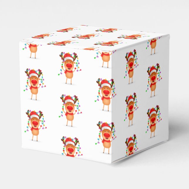 Christmas Favor Box (Front Side)