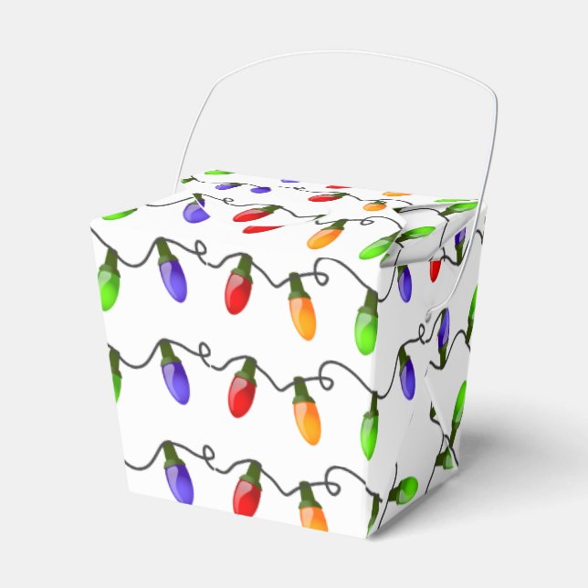Christmas Favor Box (Front Side)