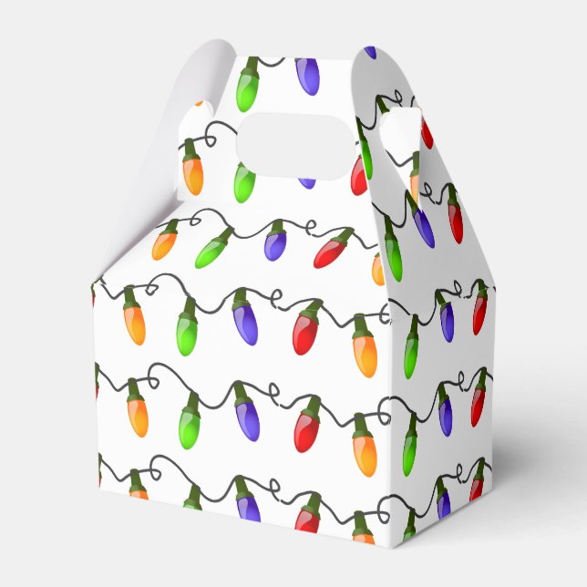 Christmas Favor Box (Front Side)