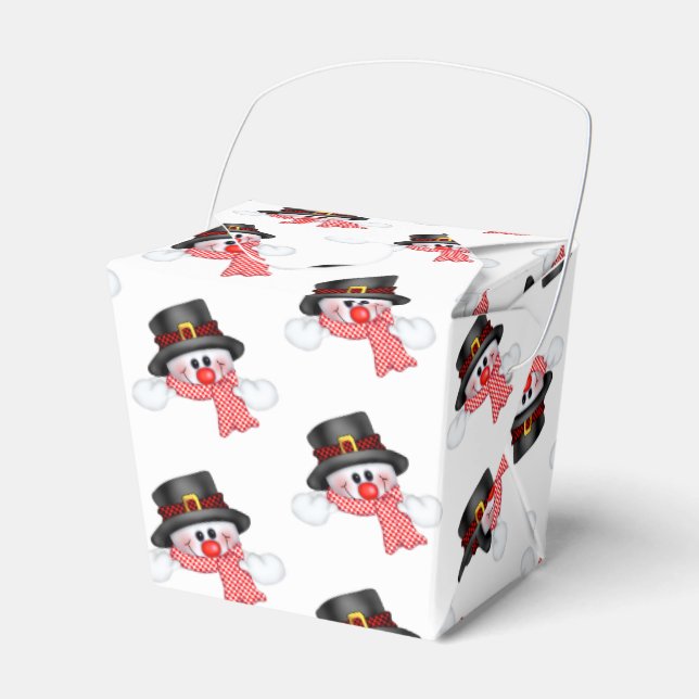 Christmas Favor Box (Front Side)