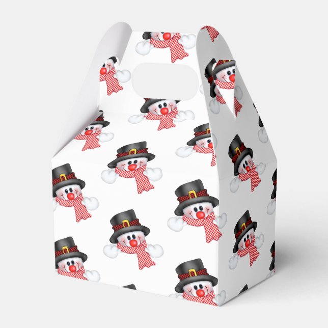 Christmas Favor Box (Front Side)