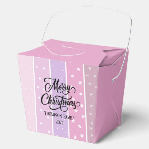 Christmas Favor Box