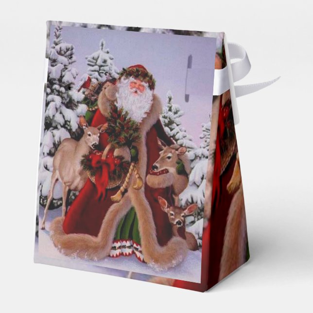 Christmas Favor Boxes (Back Side)