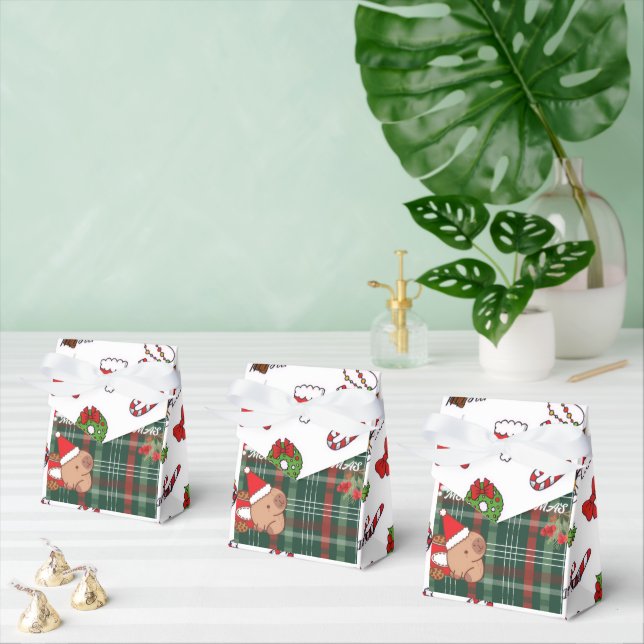 Christmas  favor boxes (Multiple)