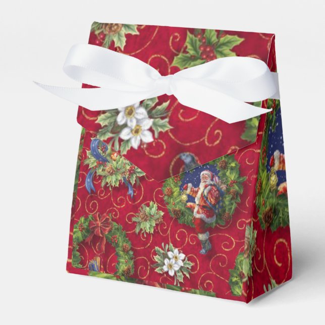 Christmas Favor Boxes (Front Side)