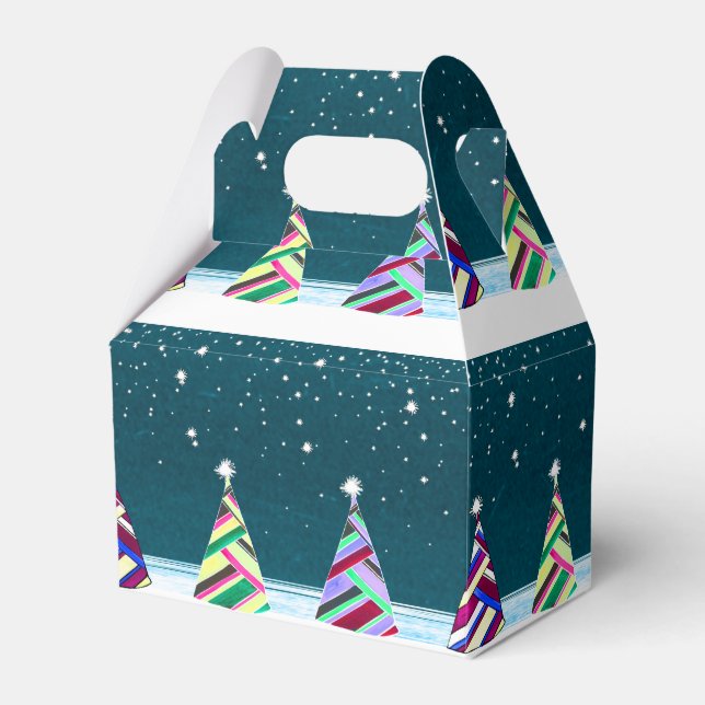 Christmas Favor Boxes (Front Side)