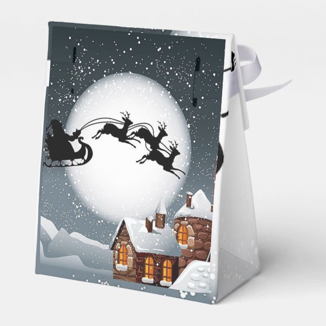 Christmas Favor Boxes (Back Side)