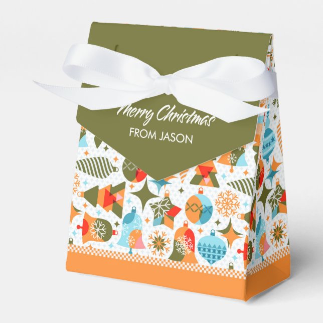 Christmas Favor Boxes (Front Side)
