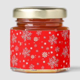 Christmas Favor Honey Jar Favors